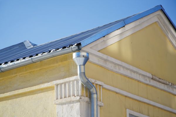 Cost of Steel Downspout Installation in Elk Grove